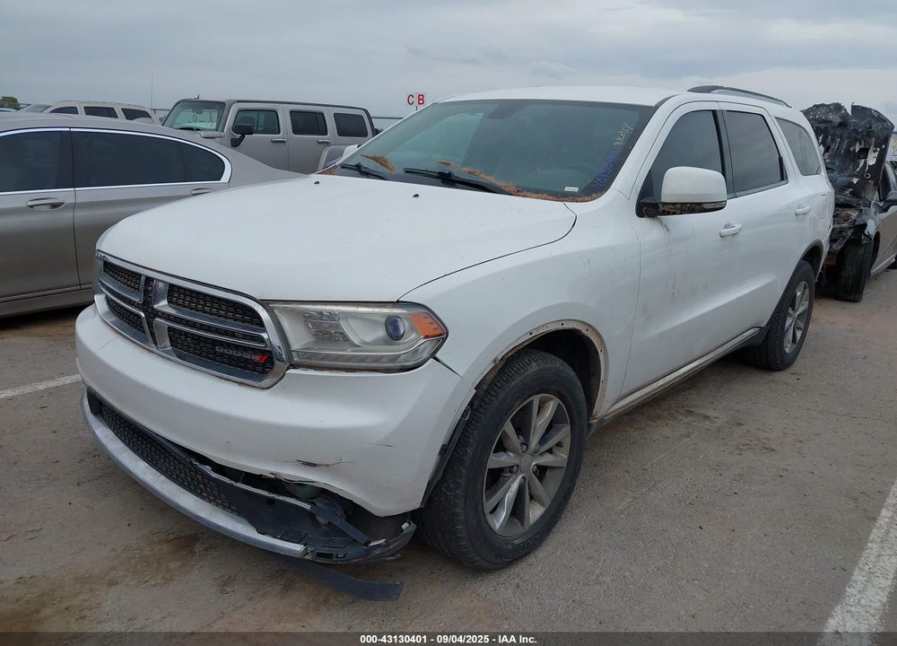2014 DODGE DURANGO VIN: 1C4RDJDG7EC419851