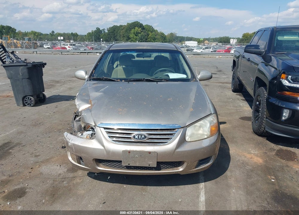 2007 KIA SPECTRA EX VIN: KNAFE121375473375