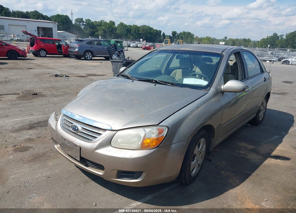 2007 KIA SPECTRA EX VIN: KNAFE121375473375