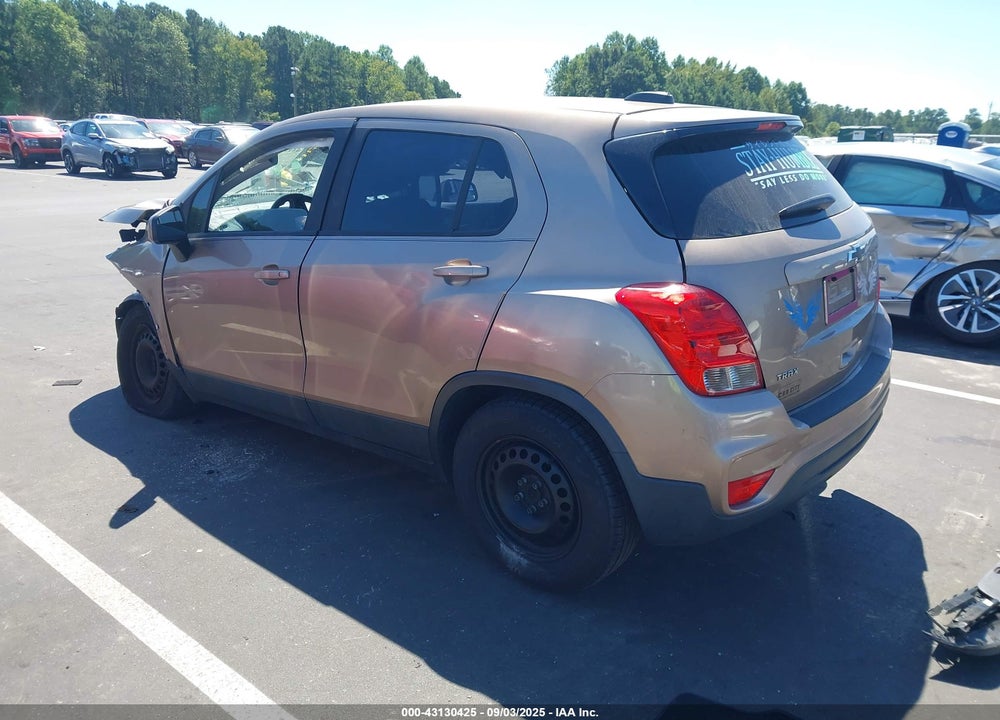 2018 CHEVROLET TRAX VIN: 3GNCJKSB0JL349272