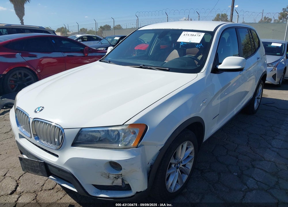 2014 BMW X3 VIN: 5UXWX9C53E0D19855