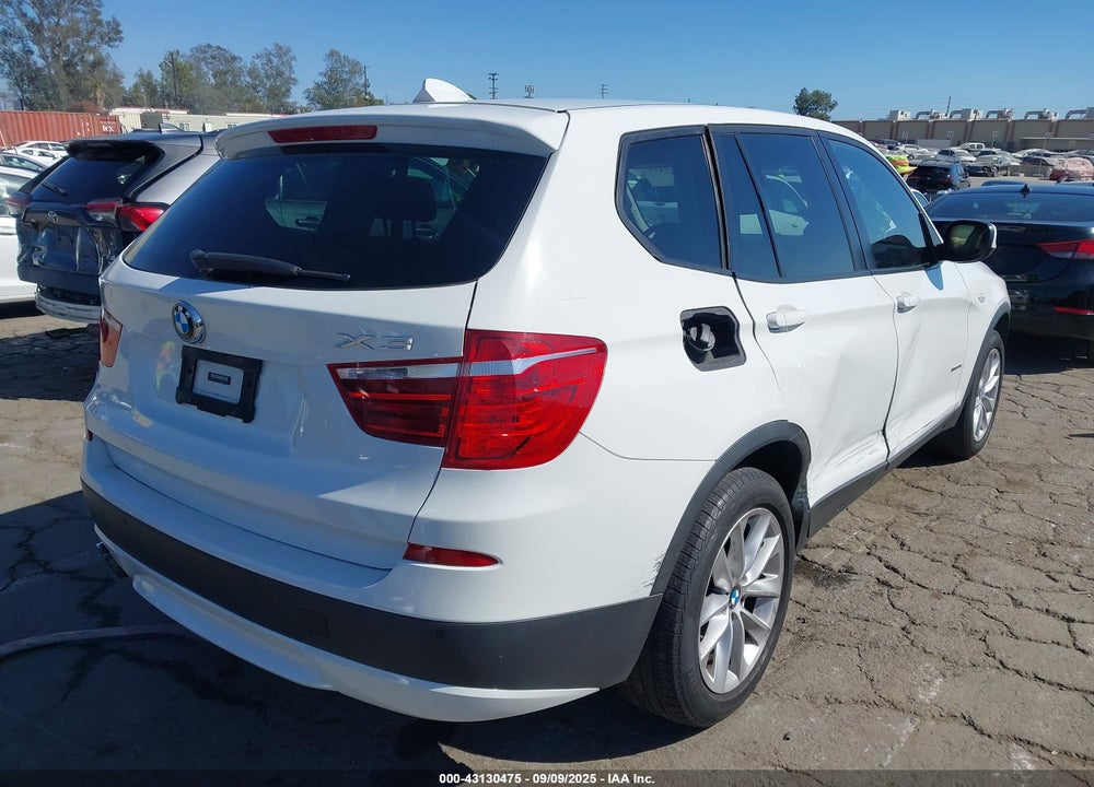 2014 BMW X3 VIN: 5UXWX9C53E0D19855