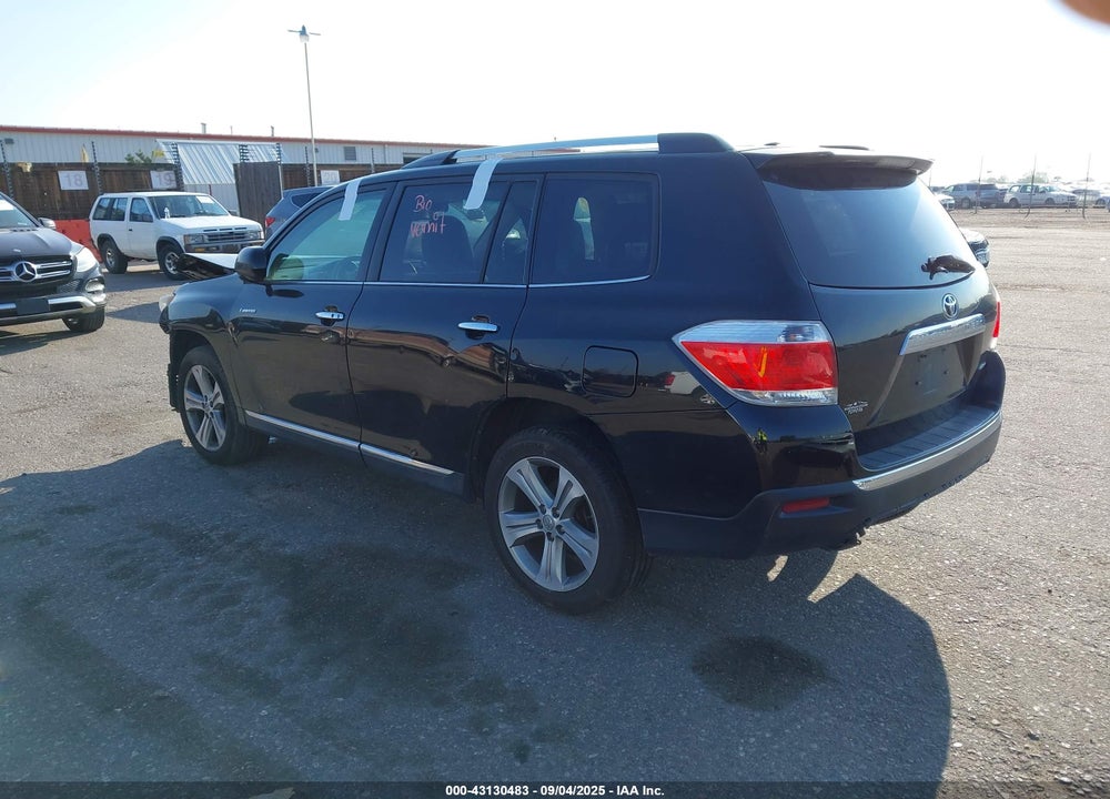 2011 TOYOTA HIGHLANDER VIN: 5TDDK3EH3BS059183