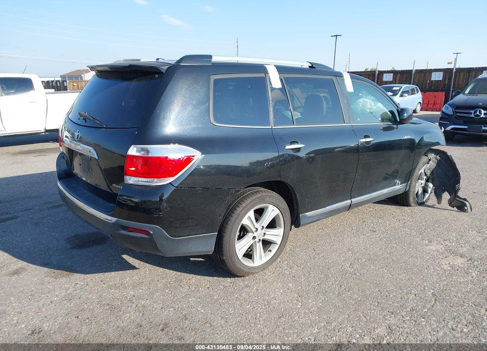 2011 TOYOTA HIGHLANDER VIN: 5TDDK3EH3BS059183
