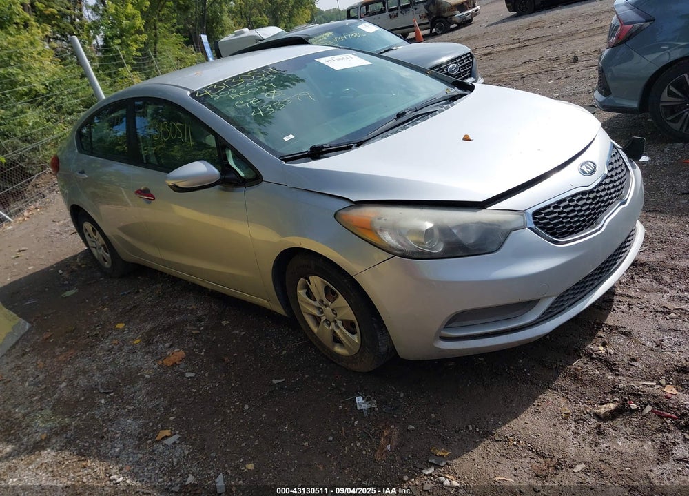 2015 KIA FORTE LX VIN: KNAFK4A69F5433579