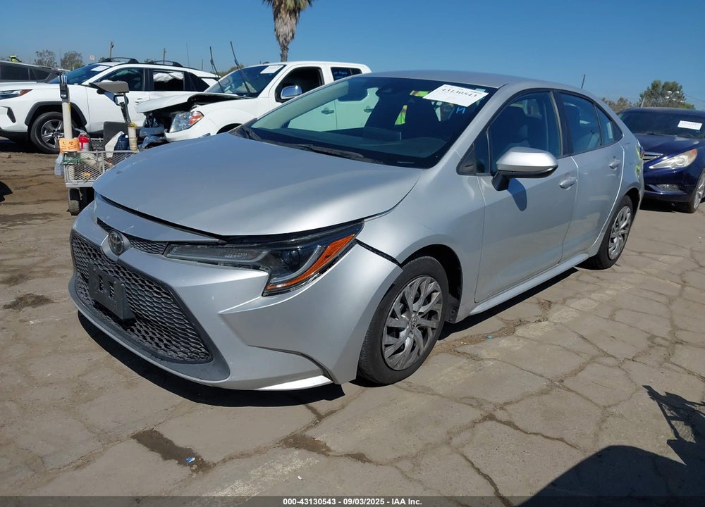 2020 TOYOTA COROLLA VIN: 5YFEPRAE1LP022082