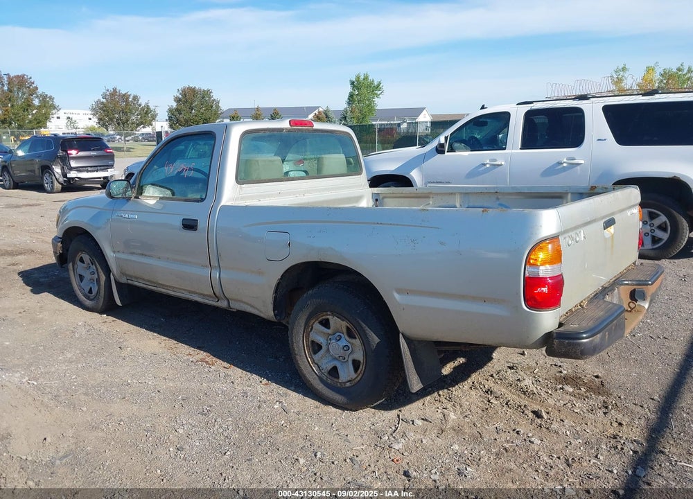 2004 TOYOTA TACOMA VIN: 5TENL42N44Z342117