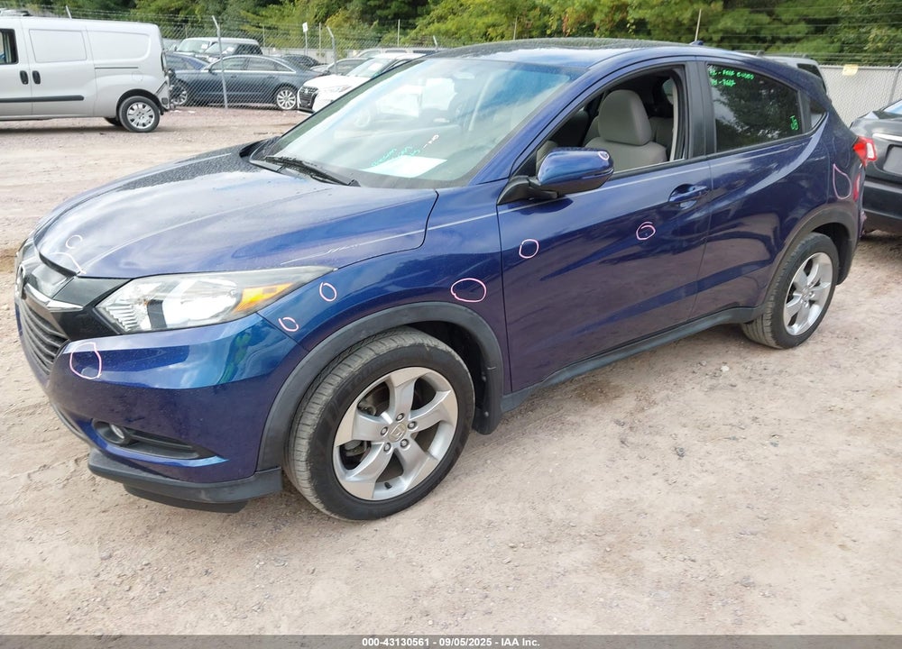 2016 HONDA HR-V VIN: 3CZRU5H52GM734052