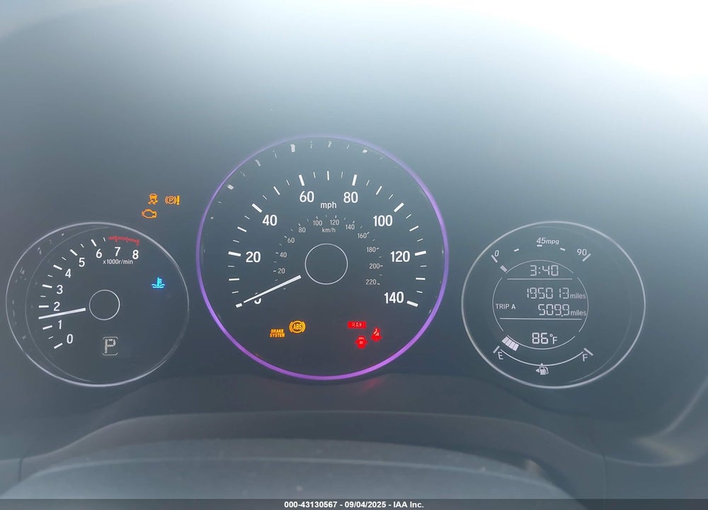 2018 HONDA HR-V VIN: 3CZRU6H51JM723508