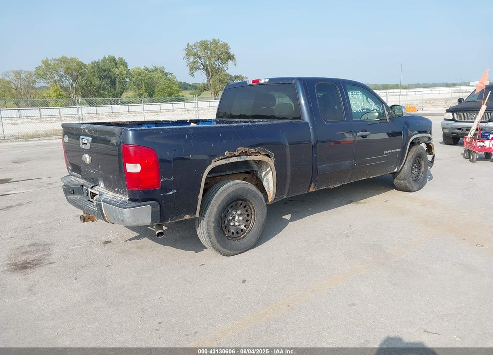 2008 CHEVROLET SILVERADO 1500 VIN: 1GCEC19078Z165444