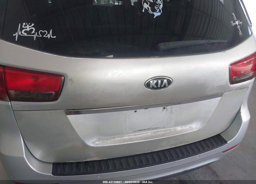 2016 KIA SEDONA LX VIN: KNDMB5C16G6192528