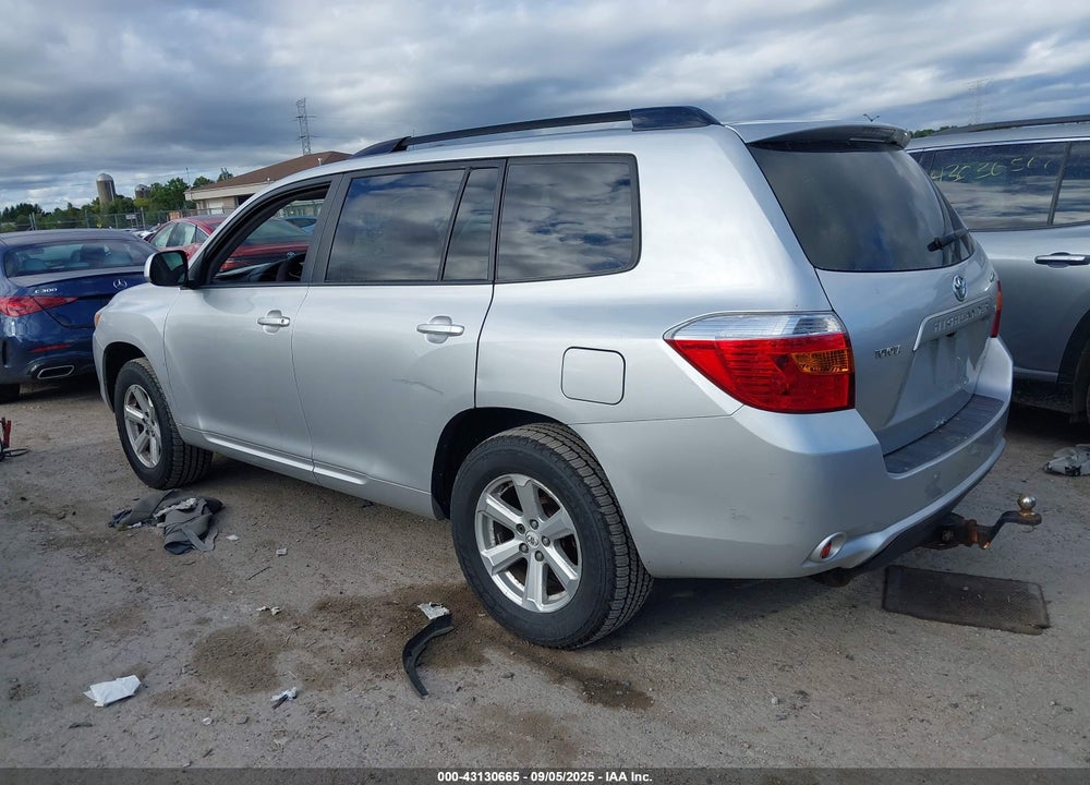 2008 TOYOTA HIGHLANDER VIN: JTEES41A882080299