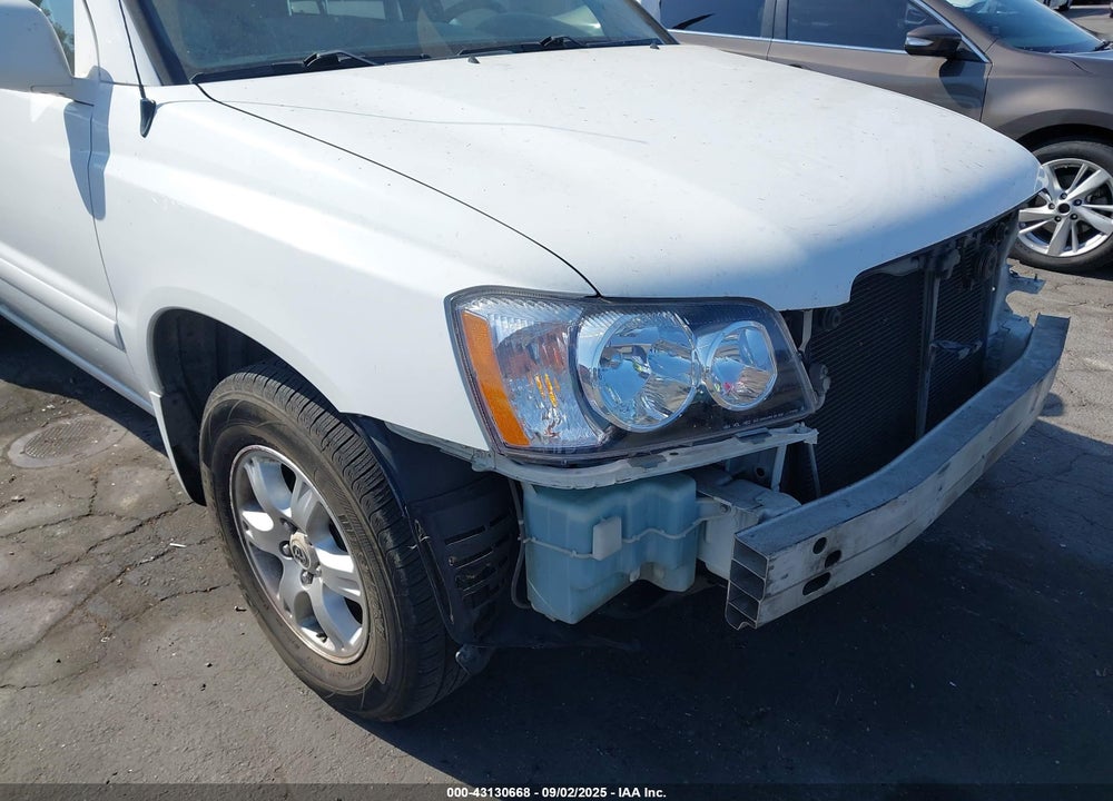2001 TOYOTA HIGHLANDER V6 VIN: JTEGF21A010007673