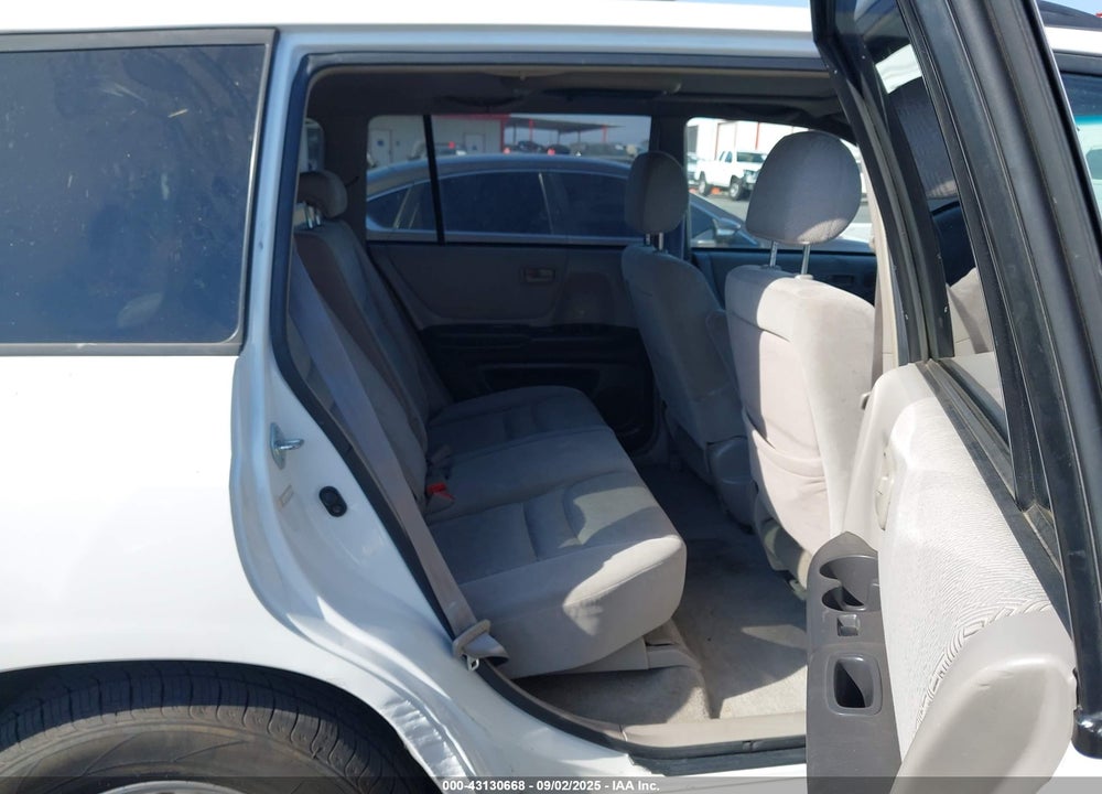 2001 TOYOTA HIGHLANDER V6 VIN: JTEGF21A010007673