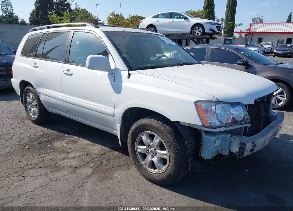 2001 TOYOTA HIGHLANDER V6 VIN: JTEGF21A010007673