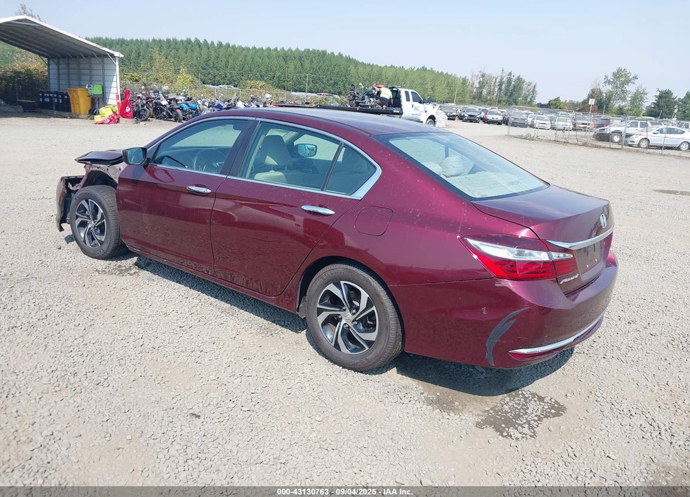 2016 HONDA ACCORD LX VIN: 1HGCR2F33GA052468