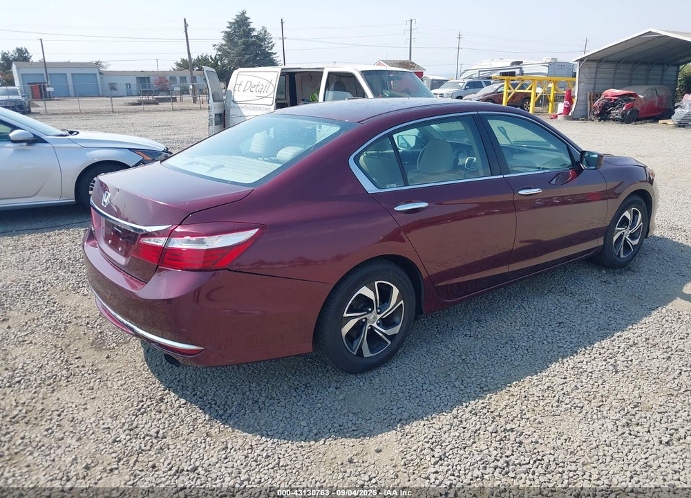 2016 HONDA ACCORD LX VIN: 1HGCR2F33GA052468