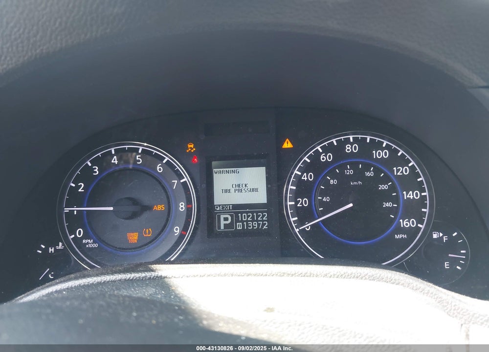 2013 INFINITI G37 VIN: JN1CV6AP9DM305706