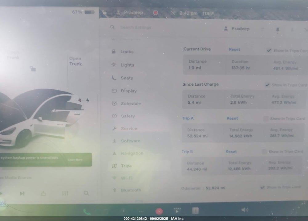 2022 TESLA MODEL 3 LONG RANGE DUAL MOTOR ALL-WHEEL DRIVE VIN: 5YJ3E1EB0NF256324