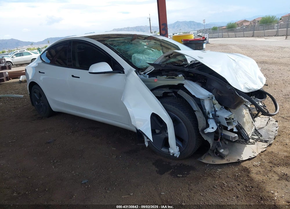 2022 TESLA MODEL 3 LONG RANGE DUAL MOTOR ALL-WHEEL DRIVE VIN: 5YJ3E1EB0NF256324