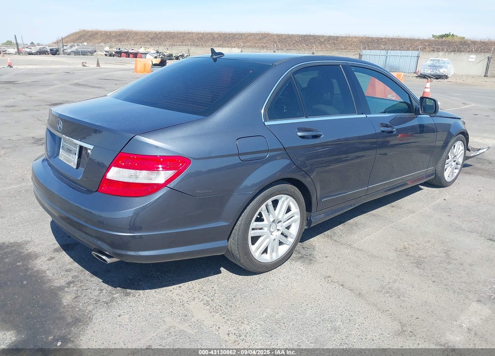2009 MERCEDES-BENZ C CLASS VIN: WDDGF54XX9R059816