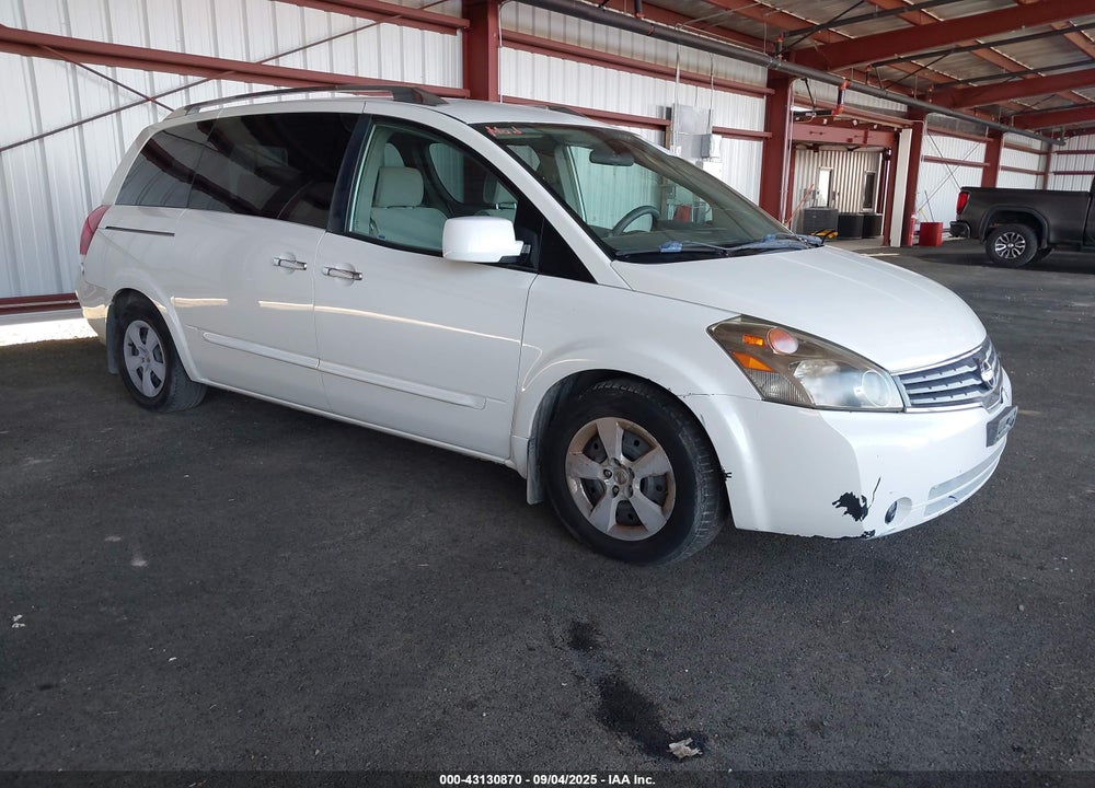 2007 NISSAN QUEST 3.5 S VIN: 5N1BV28U47N119420