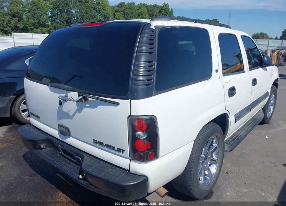 2004 CHEVROLET TAHOE LS VIN: 1GNEC13Z74J111990