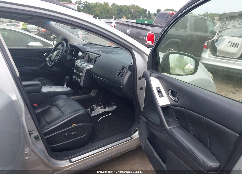 2012 NISSAN MURANO SL VIN: JN8AZ1MWXCW236840