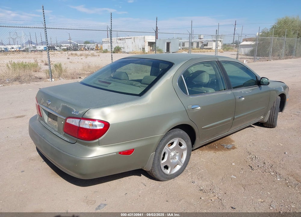2001 INFINITI I30 LUXURY VIN: JNKCA31A81T010941