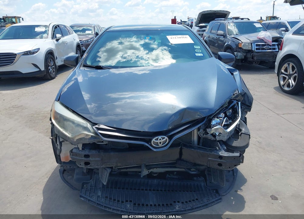 2015 TOYOTA COROLLA VIN: 2T1BURHE0FC363172