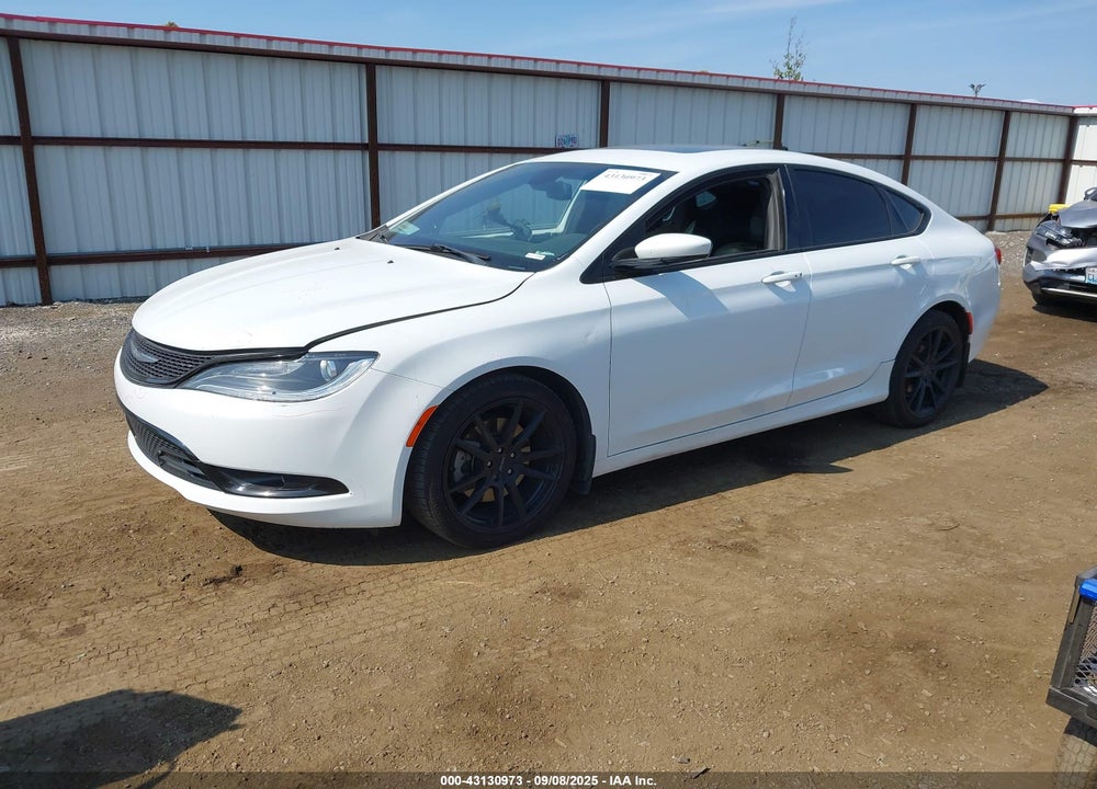 2016 CHRYSLER 200 S VIN: 1C3CCCBG3GN198073