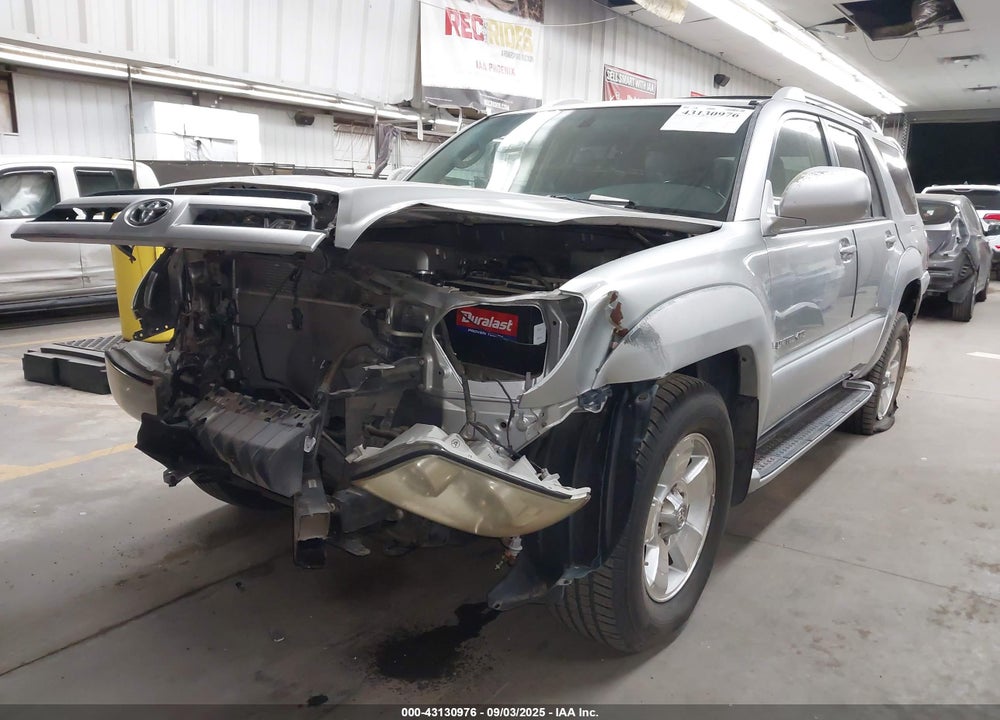 2003 TOYOTA 4RUNNER LIMITED V8 VIN: JTEBT17R730010096