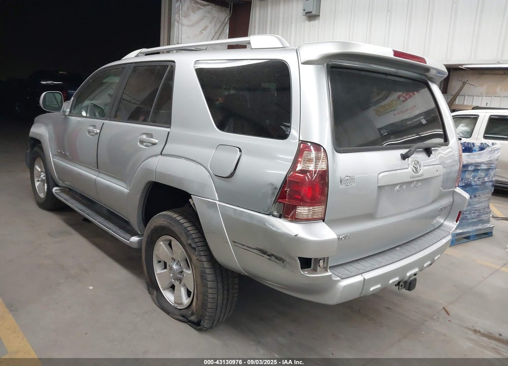 2003 TOYOTA 4RUNNER LIMITED V8 VIN: JTEBT17R730010096
