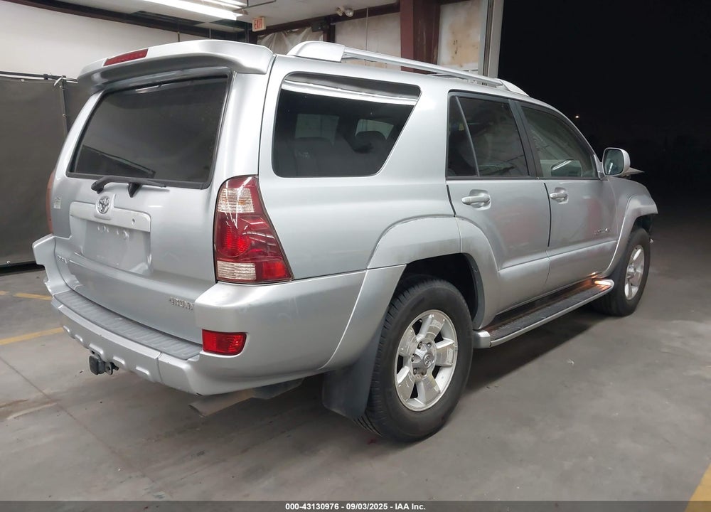 2003 TOYOTA 4RUNNER LIMITED V8 VIN: JTEBT17R730010096