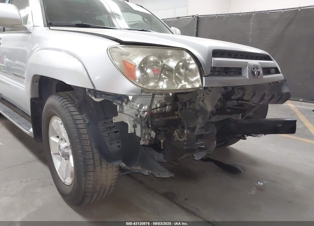 2003 TOYOTA 4RUNNER LIMITED V8 VIN: JTEBT17R730010096