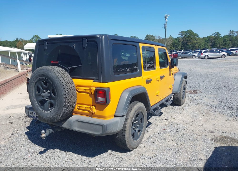 2018 JEEP WRANGLER UNLIMITED VIN: 1C4HJXDG9JW136187