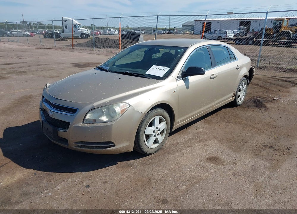 2008 CHEVROLET MALIBU LS VIN: 1G1ZG57B38F197223