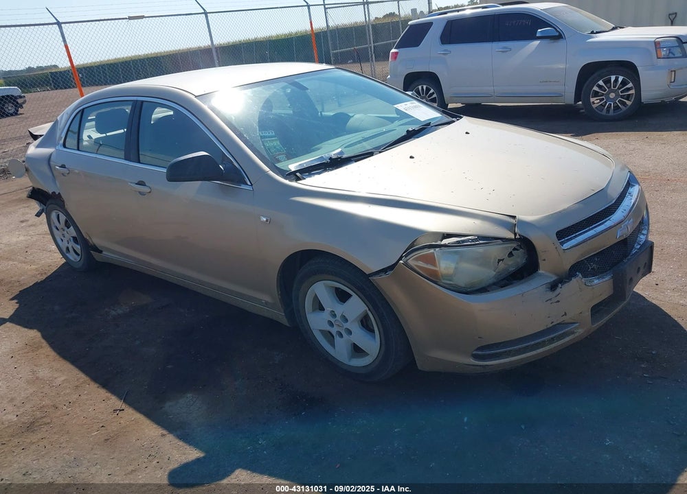 2008 CHEVROLET MALIBU LS VIN: 1G1ZG57B38F197223