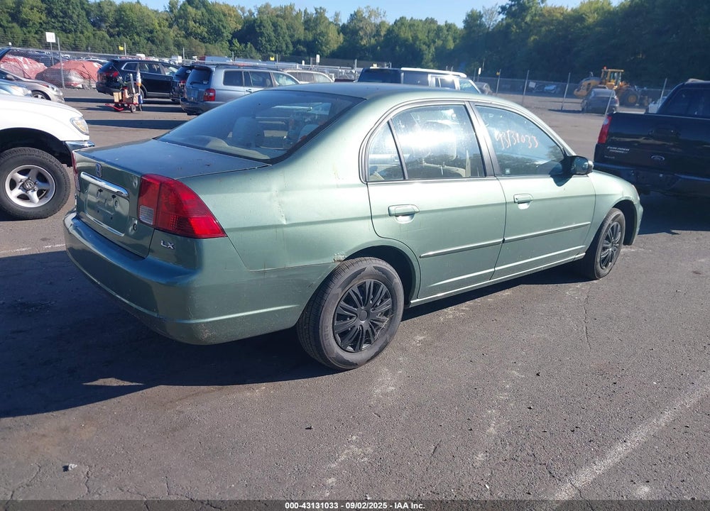 2003 HONDA CIVIC LX VIN: 2HGES16513H621323