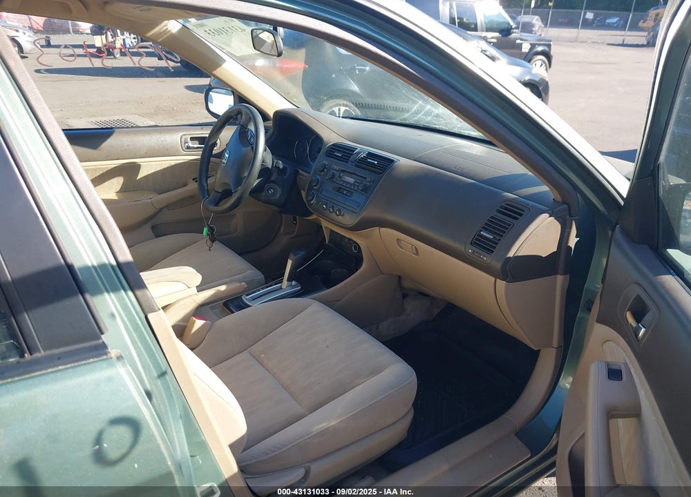 2003 HONDA CIVIC LX VIN: 2HGES16513H621323