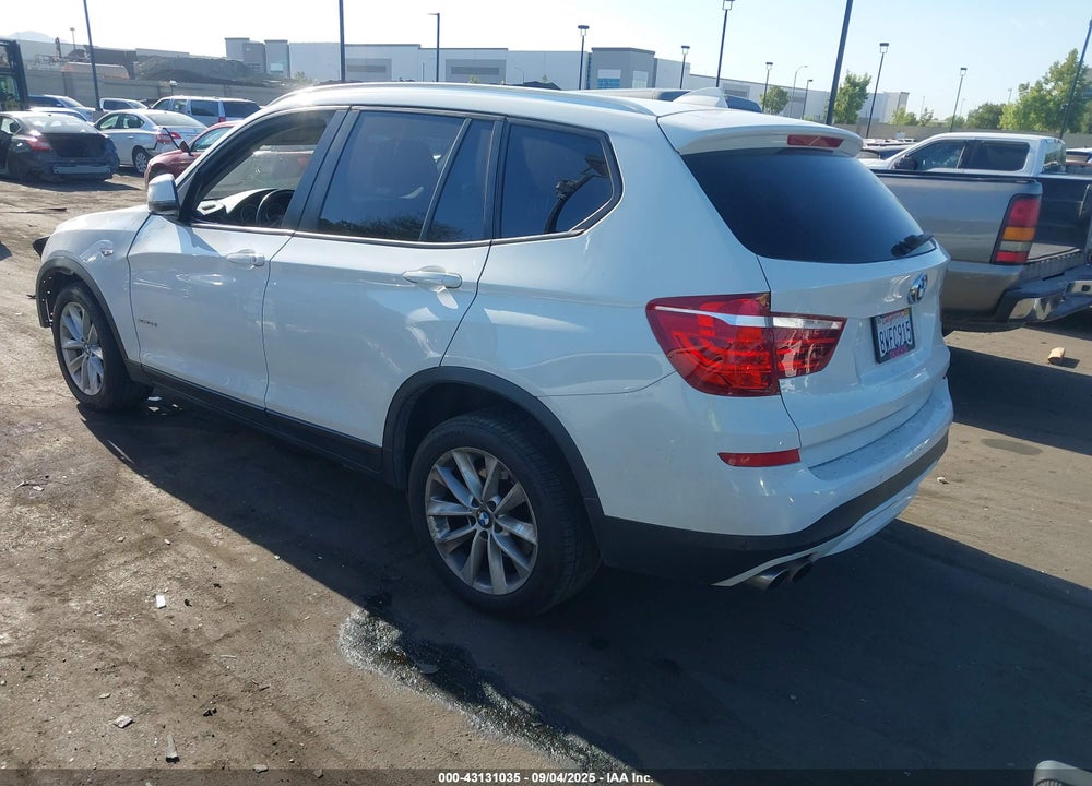 2017 BMW X3 VIN: 5UXWX9C31H0W71798