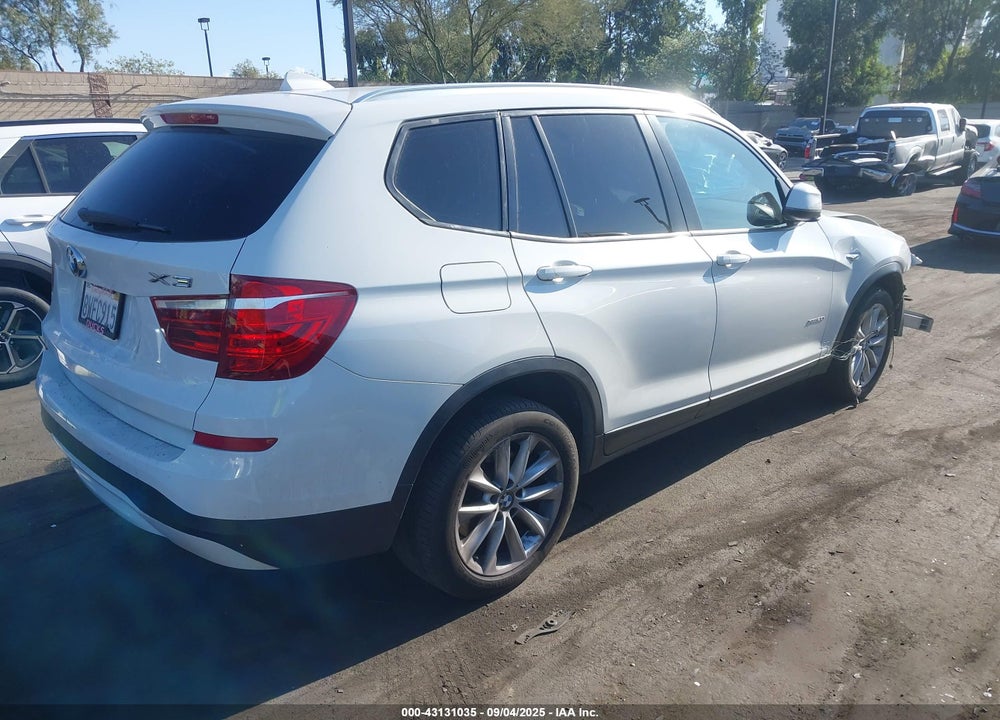 2017 BMW X3 VIN: 5UXWX9C31H0W71798