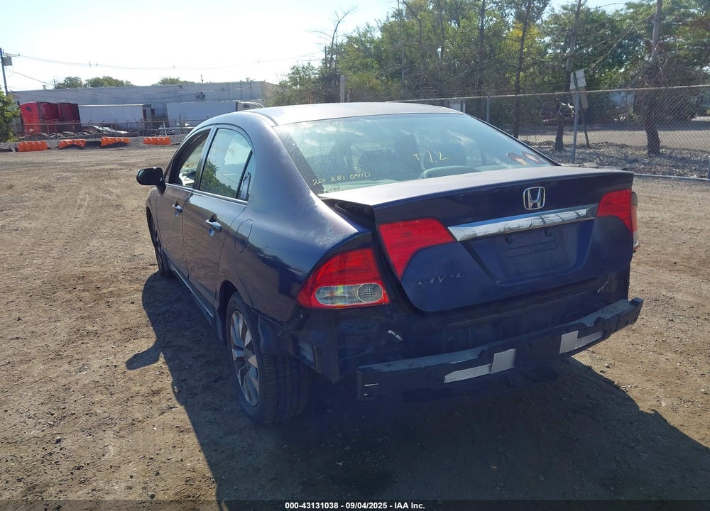 2009 HONDA CIVIC VIN: 2HGFA16879H504100