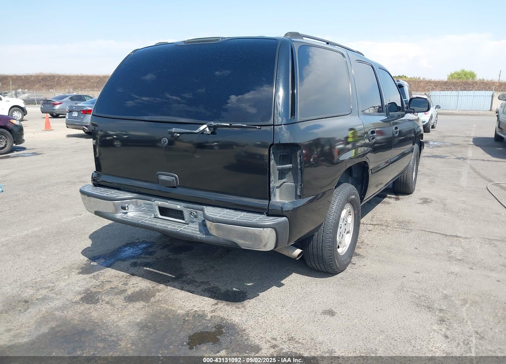 2004 CHEVROLET TAHOE LS VIN: 1GNEK13Z44J236352