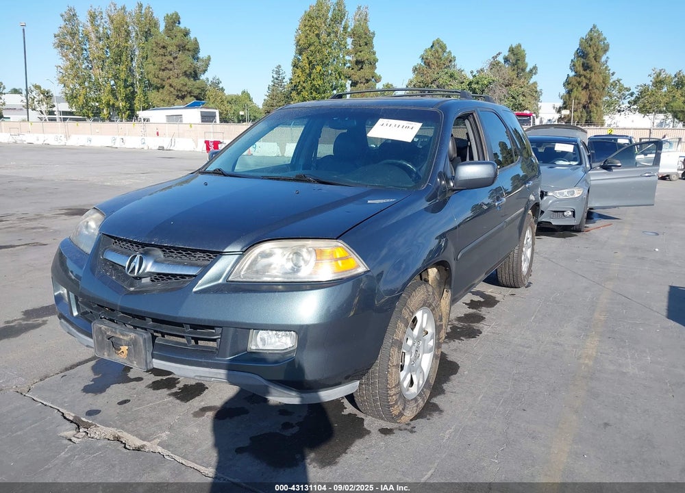 2005 ACURA MDX VIN: 2HNYD18885H534819