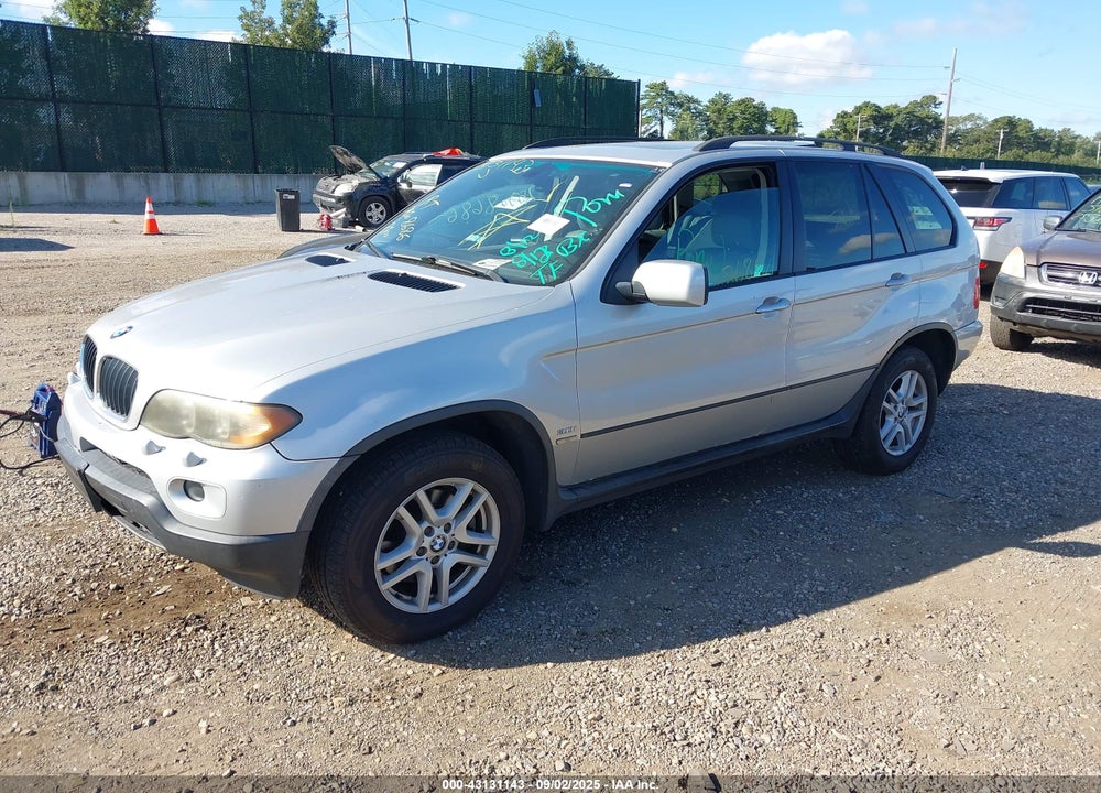 2005 BMW X5 3.0I VIN: 5UXFA13585LY00215