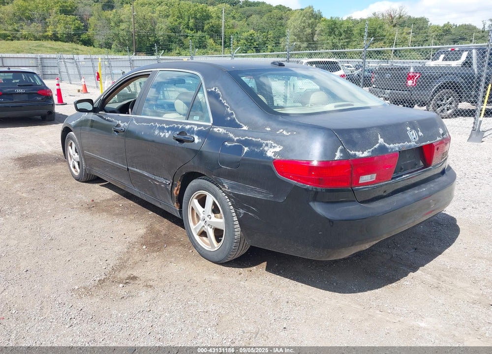 2005 HONDA ACCORD 2.4 EX VIN: 1HGCM56895A073902