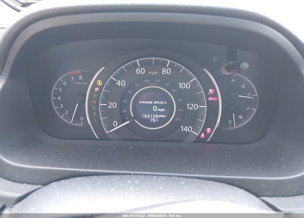 2016 HONDA CR-V TOURING VIN: 5J6RM4H92GL007427