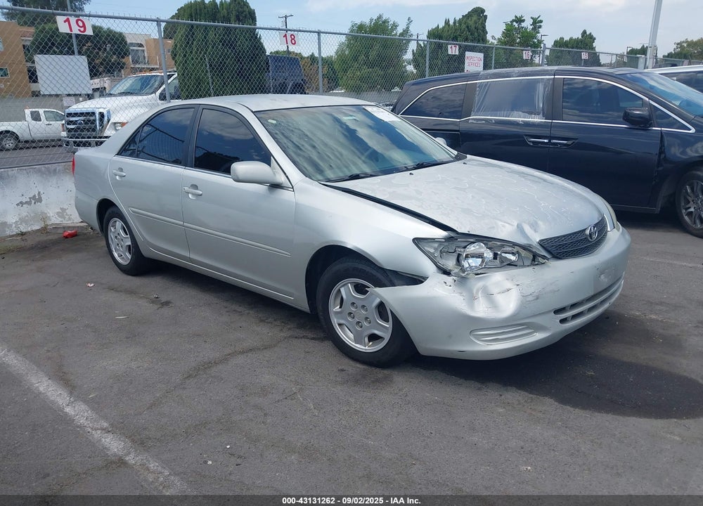 2002 TOYOTA CAMRY LE V6 VIN: 4T1BF32KX2U540051