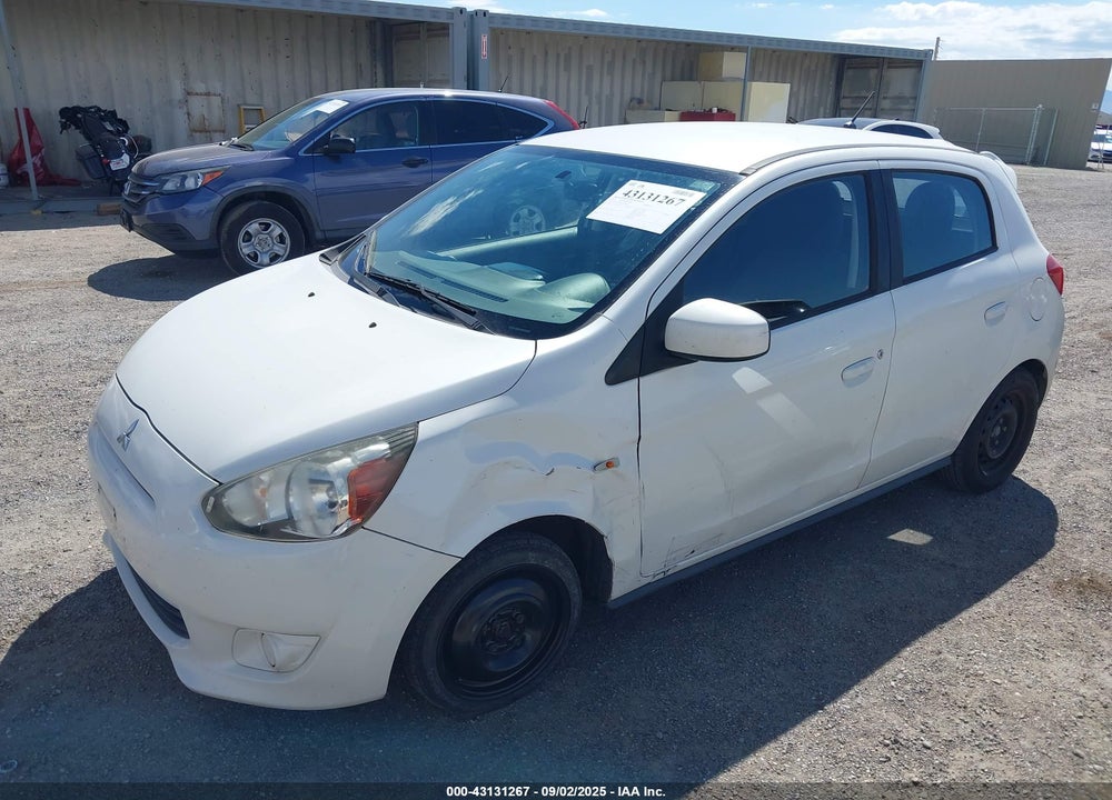 2015 MITSUBISHI MIRAGE VIN: ML32A3HJ0FH036692